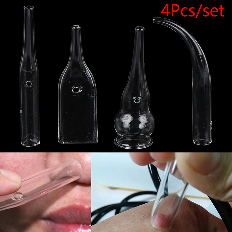 Cleanser Face - 4Pcs/Set Blackhead Removal Glass Pipes Face