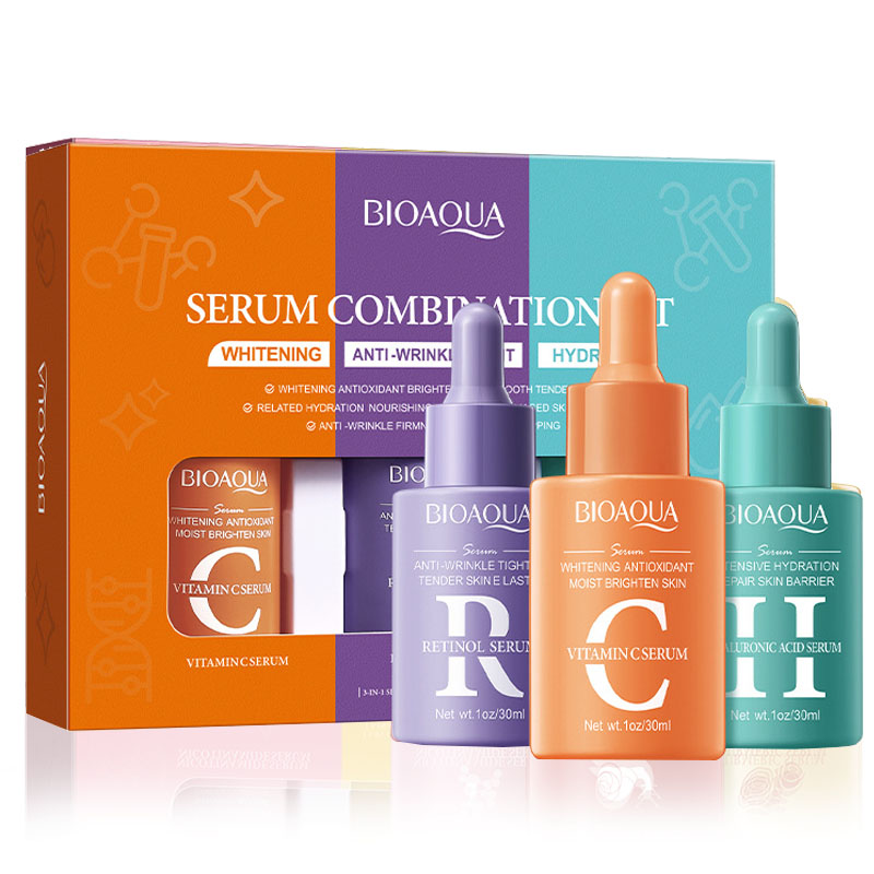 3pcs/set BIOAQUA Vitamin C Ret - огляд і ціна Retinol Cream