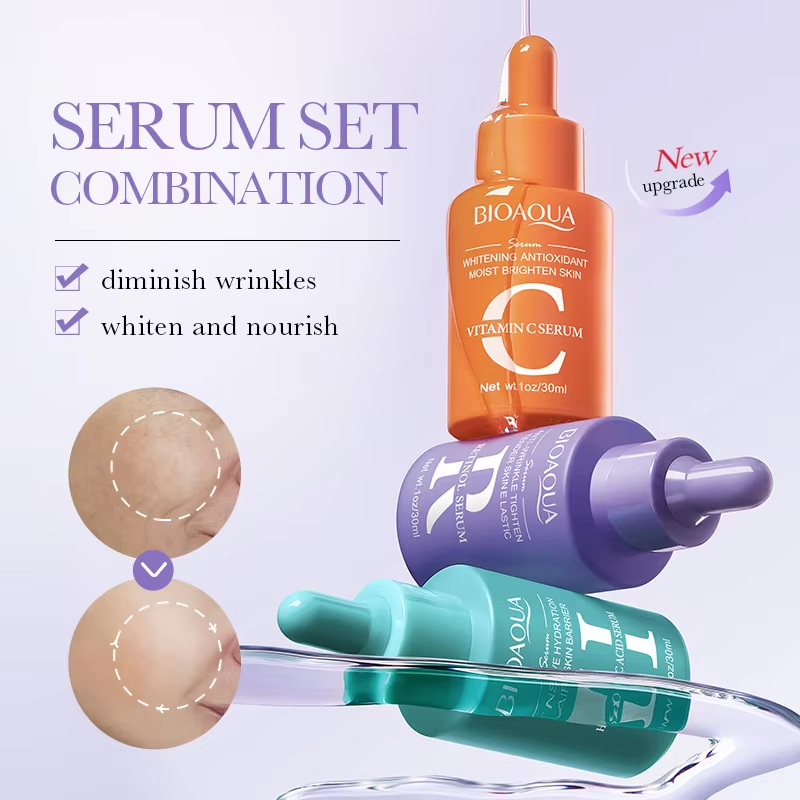 3pcs/set BIOAQUA Vitamin C Ret - огляд і ціна Retinol Cream
