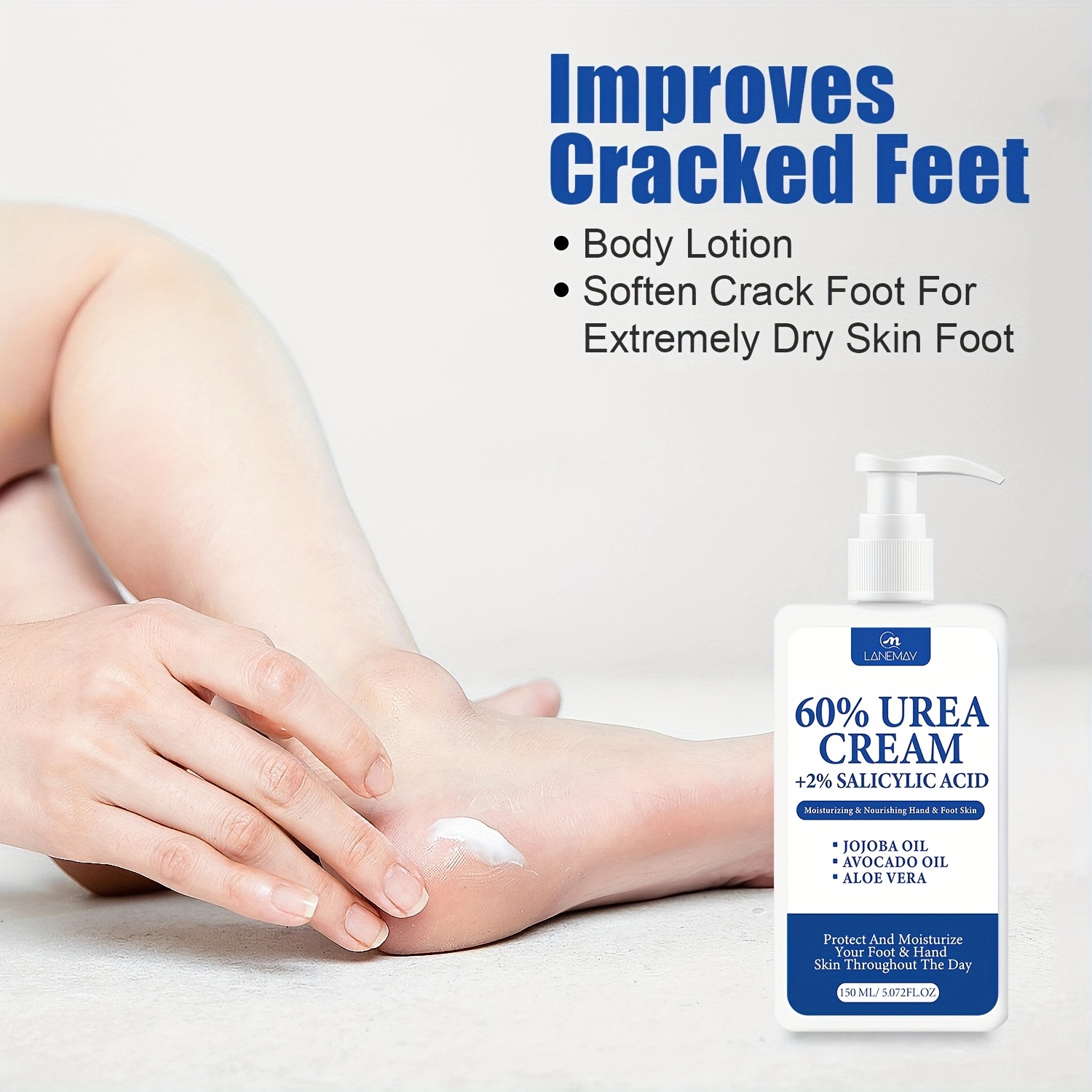 60% Urea Cream For Feet With S - огляд і ціна Urea Foot Cream