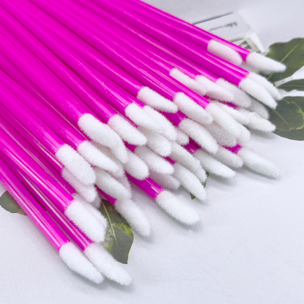 100Pcs Disposable Lip Brush Ey - огляд і ціна Lip Balm