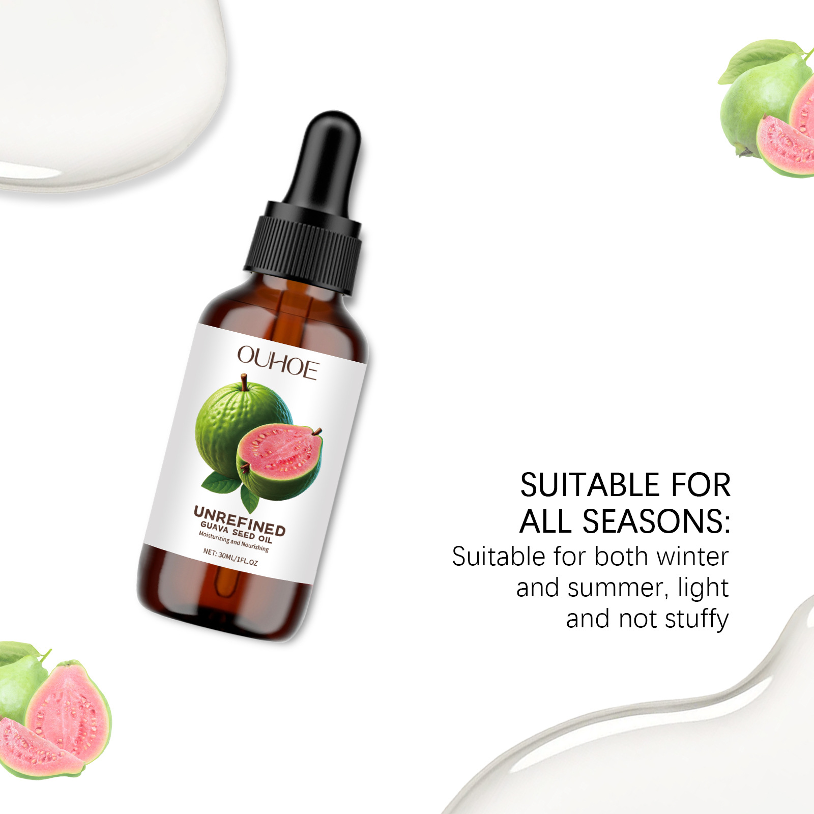 Natural Guava Seed Oil Redness - огляд і ціна Skincare Glowing