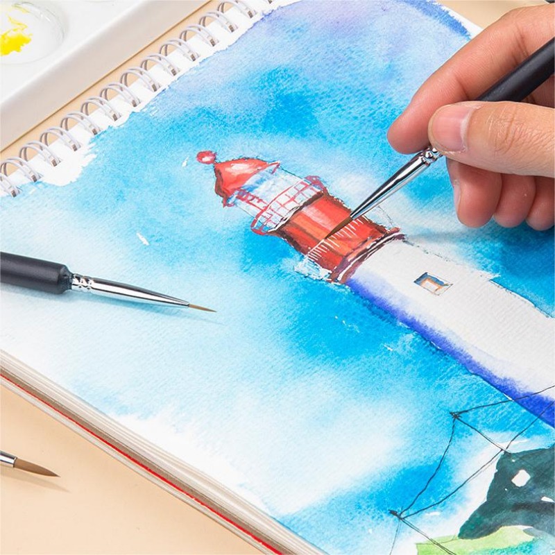Fine Detail Paint Brush Hook L - огляд і ціна Face Oil