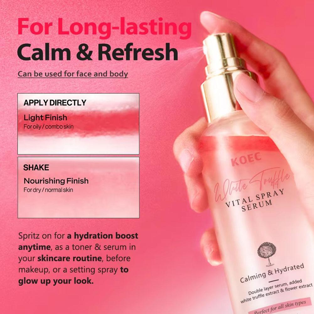2026 new White Truffle Spray E - огляд і ціна Skincare Glowing