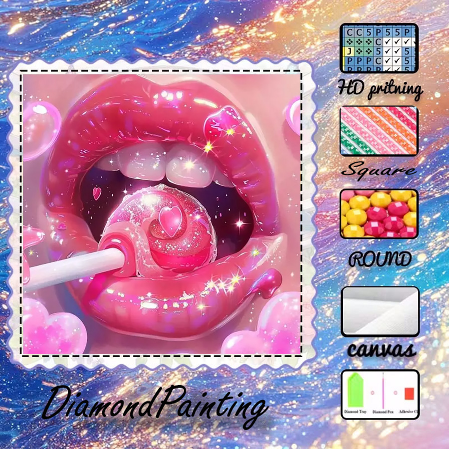 1 piece - 5D-DIY - Flocking cl - огляд і ціна Lip Balm