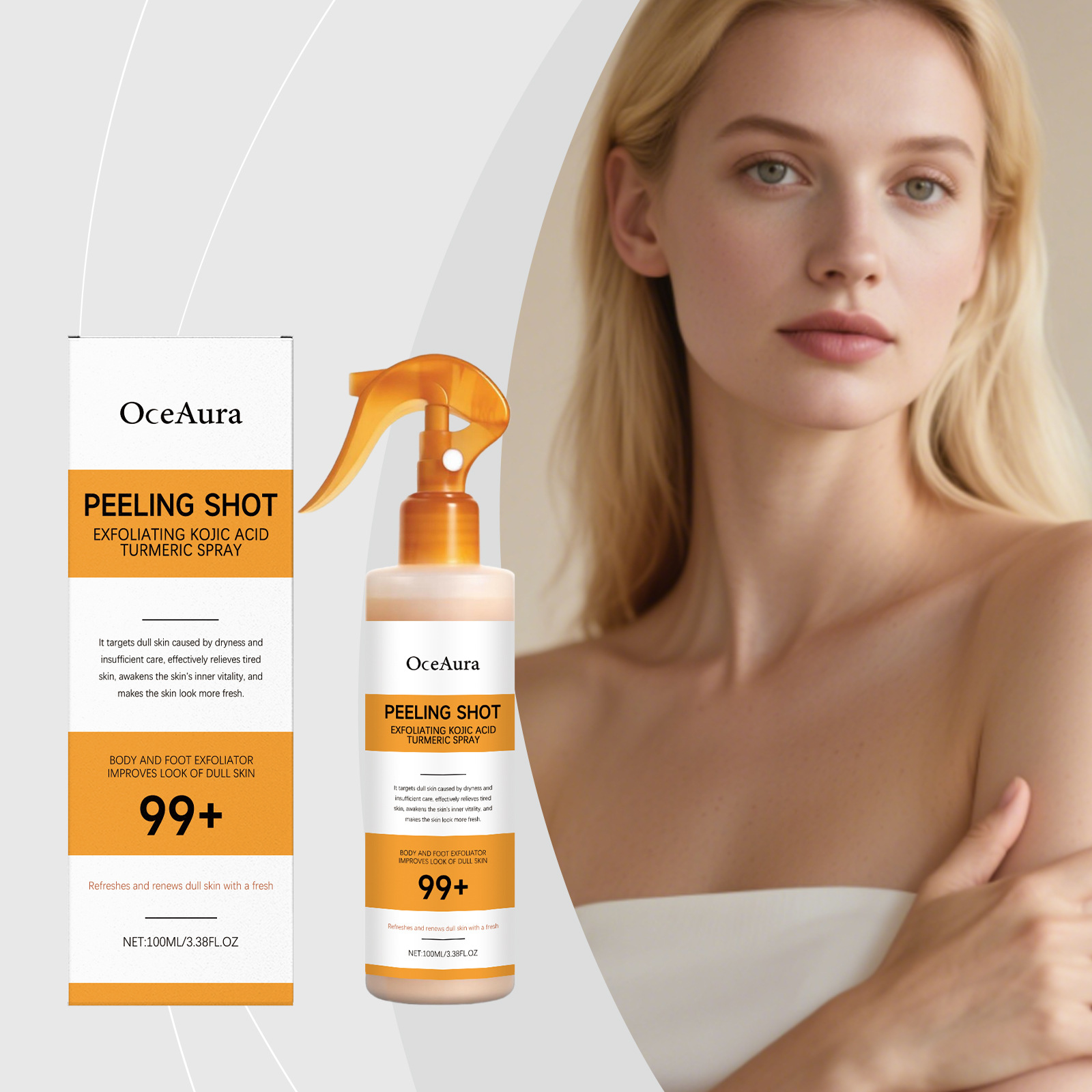 Kojic Acid Turmeric Spray Dead - огляд і ціна Skincare Glowing