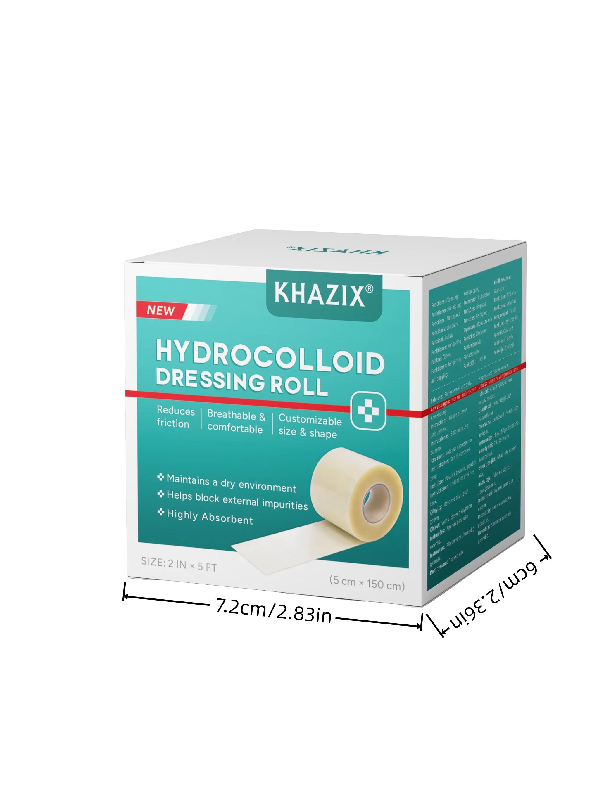 Hydrocolloid Pimple Patch Roll - огляд і ціна Face Moisturizer
