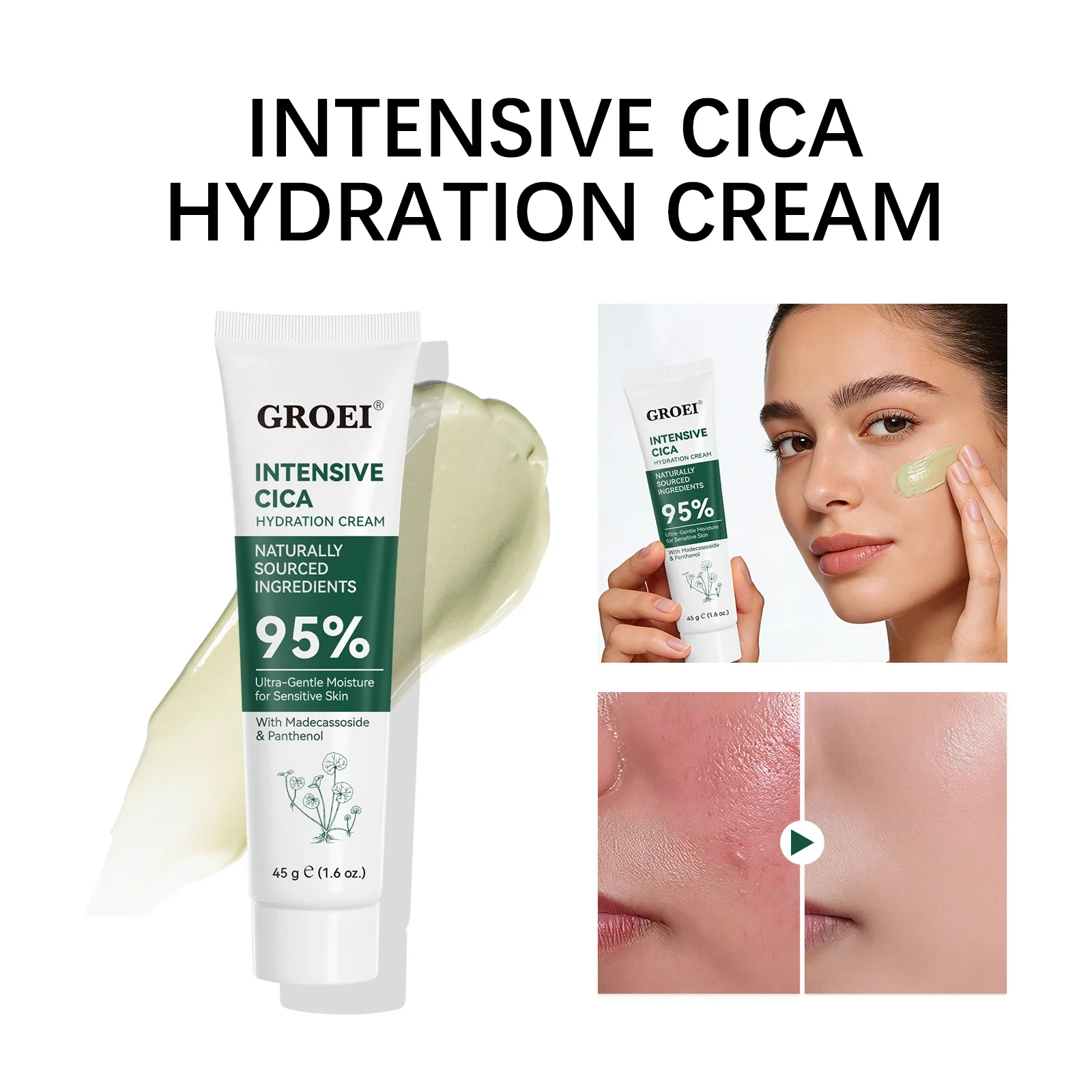 GROEI Snow Grass Moisturizing  - огляд і ціна Skincare Glowing