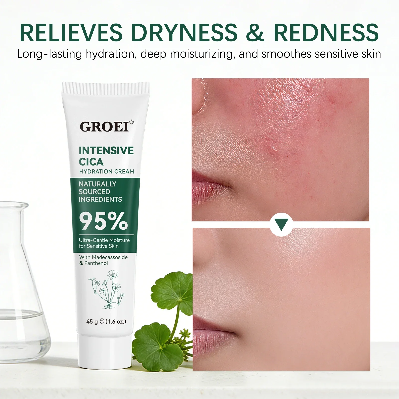 GROEI Snow Grass Moisturizing  - огляд і ціна Skincare Glowing