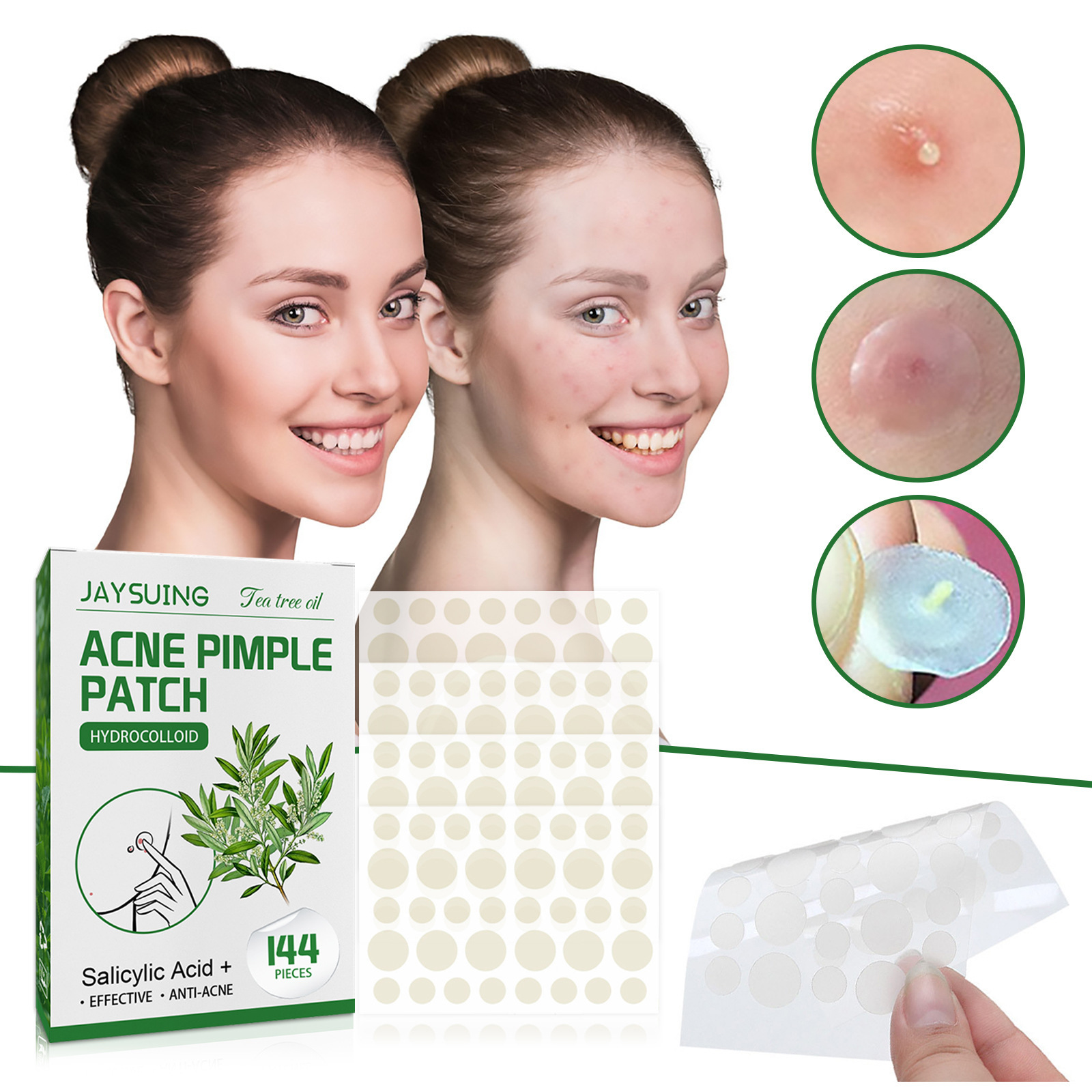 Hydrocolloid Acne Patches - Ab - огляд і ціна Face Moisturizer